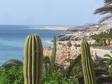 Blick auf den Strand