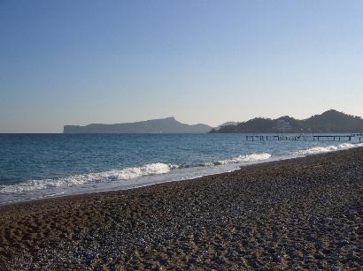 ....so schön ist es am Strand im Dezember in Kemer....